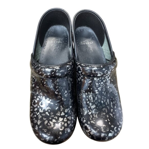 Dansko Womens black gray Professional Clogs Mules nursing shoes size 38/7.5 SKU - Picture 12 of 12